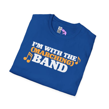 I'm With The (Marching) Band Adult T-shirt
