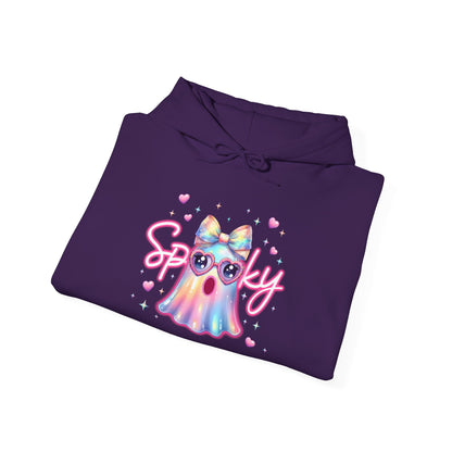Spooky Pastel Ghost Heavy Blend™ Hooded Sweatshirt