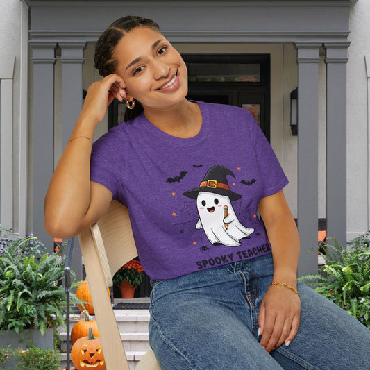 Spooky Teacher Adult T-shirt