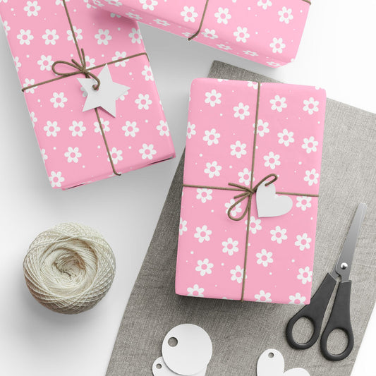 Pretty Petals & Dots Wrapping Paper