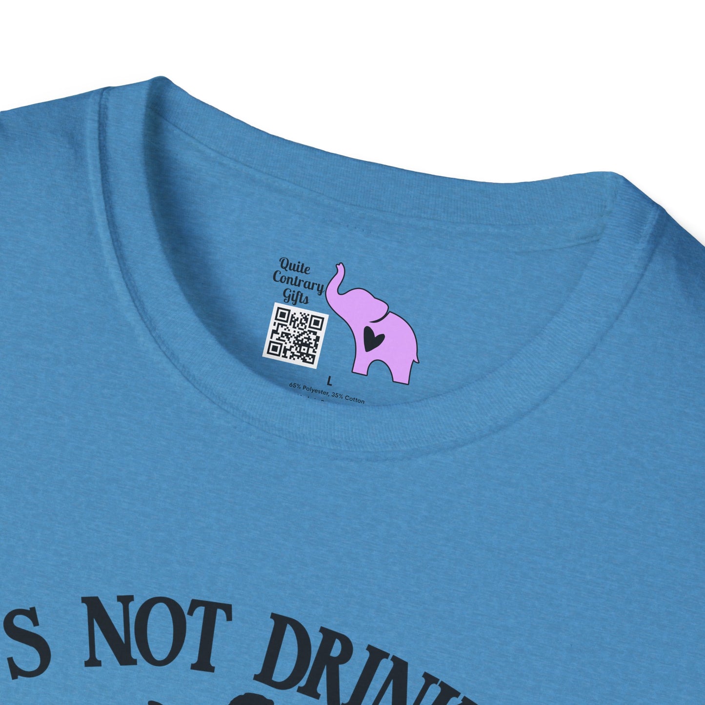 It's Not Drinking Alone If Your Dog Is Home Adult T-shirt