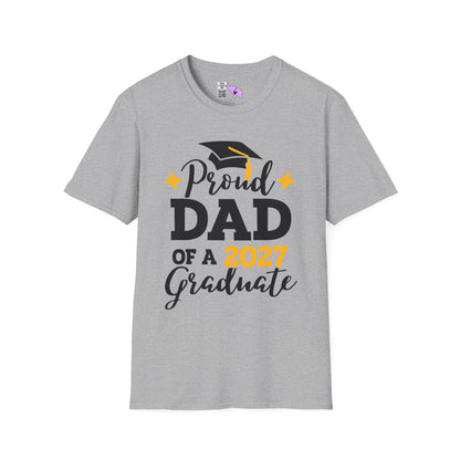 Proud Dad of a 2027 Graduate Adult T-shirt