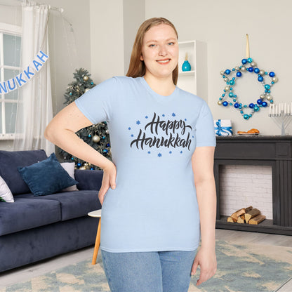 Happy Hanukkah 3 Adult T-shirt