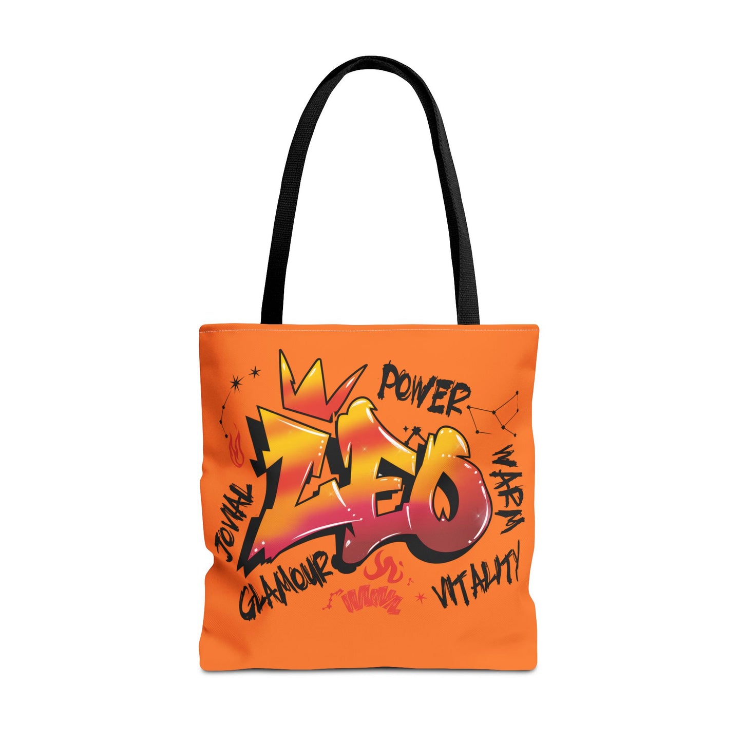 Leo Street Art Canvas Tote Bag