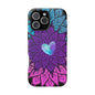 Colorful Mandala w/Heart MagSafe® Compatible Tough Case for iPhone