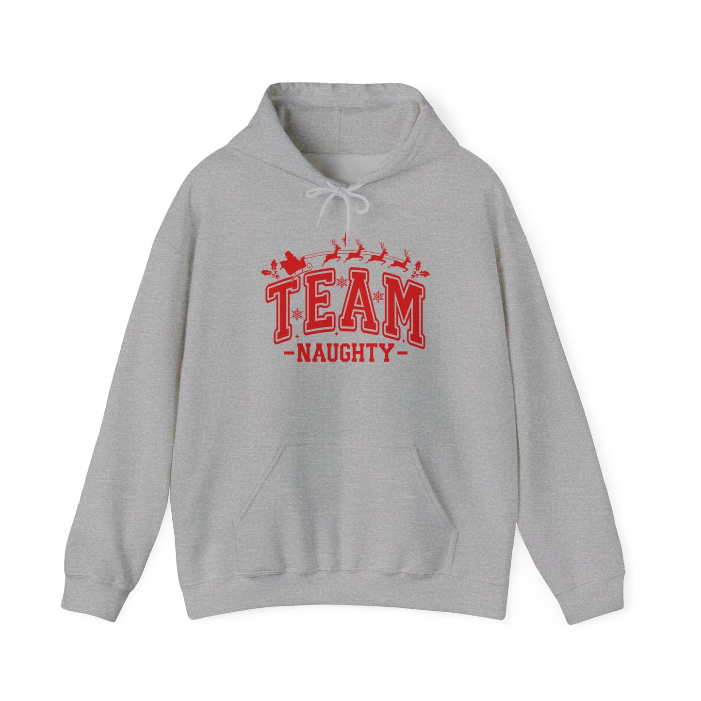 Team Naughty Adult Heavy Blend™ Hooded Sweatshirt