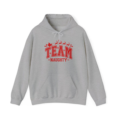 Team Naughty Adult Heavy Blend™ Hooded Sweatshirt