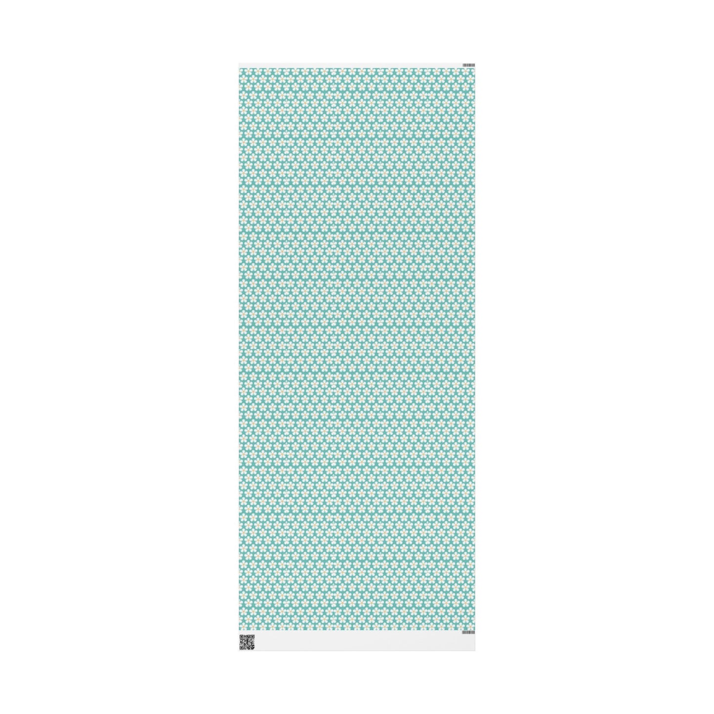 Tealberry Blooms Wrapping Paper