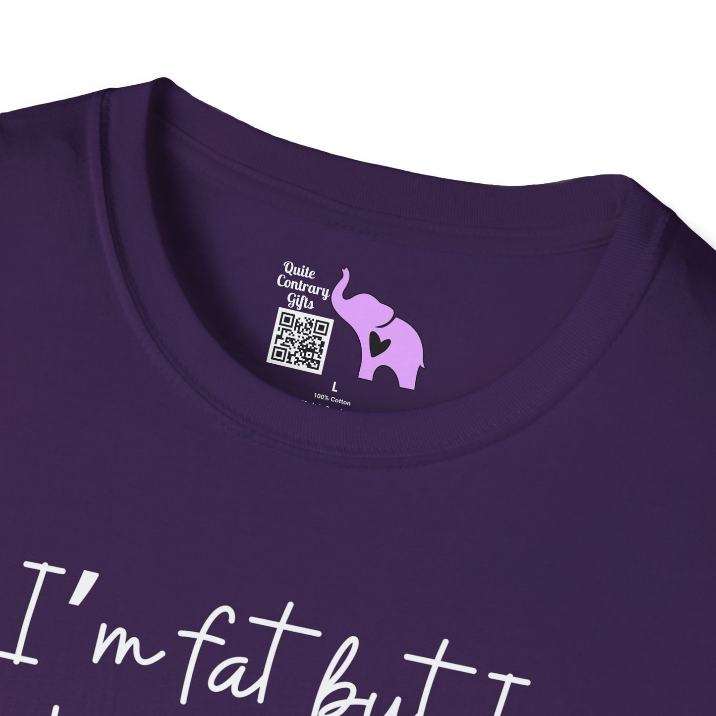 I'm Fat But I Identify as Skinny; I'm Trans-skinny Adult T-shirt