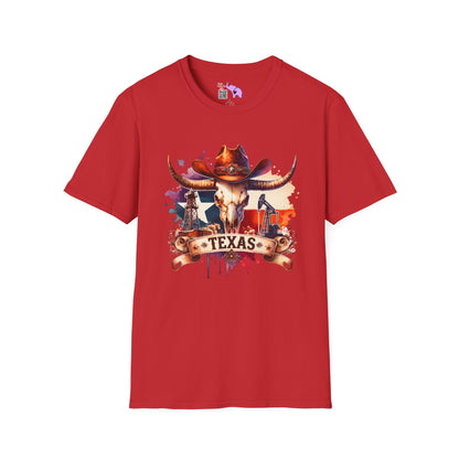 Texas Oil Rigs Adult T-shirt