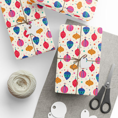 Ornament Parade Wrapping Paper
