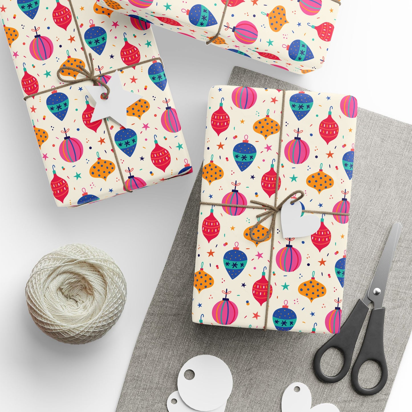 Ornament Parade Wrapping Paper