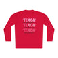Teach Compassion, Kindness, Confidence Adult Long Sleeve Tee