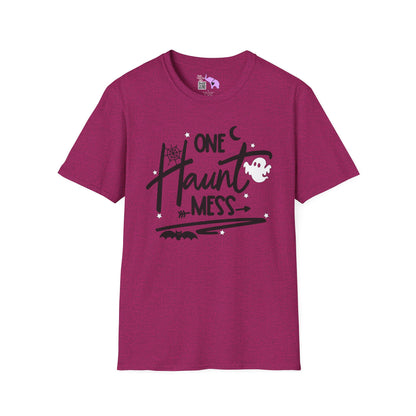 One Haunt Mess Adult T-shirt