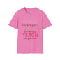 Teach Compassion, Kindness, Confidence Adult T-shirt