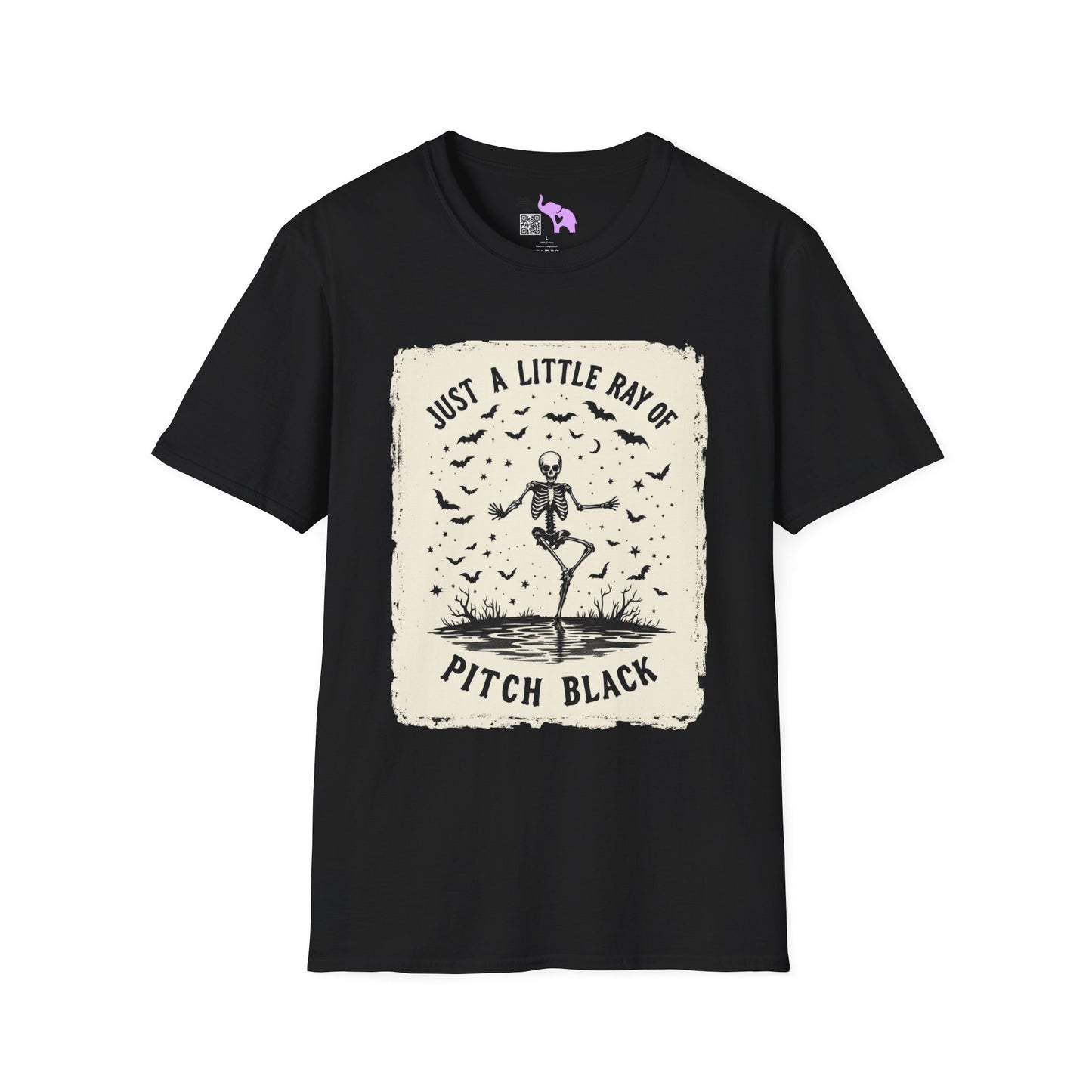 Just A Little Ray of Pitch Black Adult T-shirt