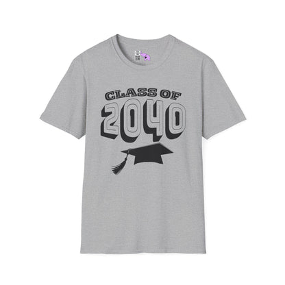 Class of 2040 T-shirt for 2026/27 Pre-K