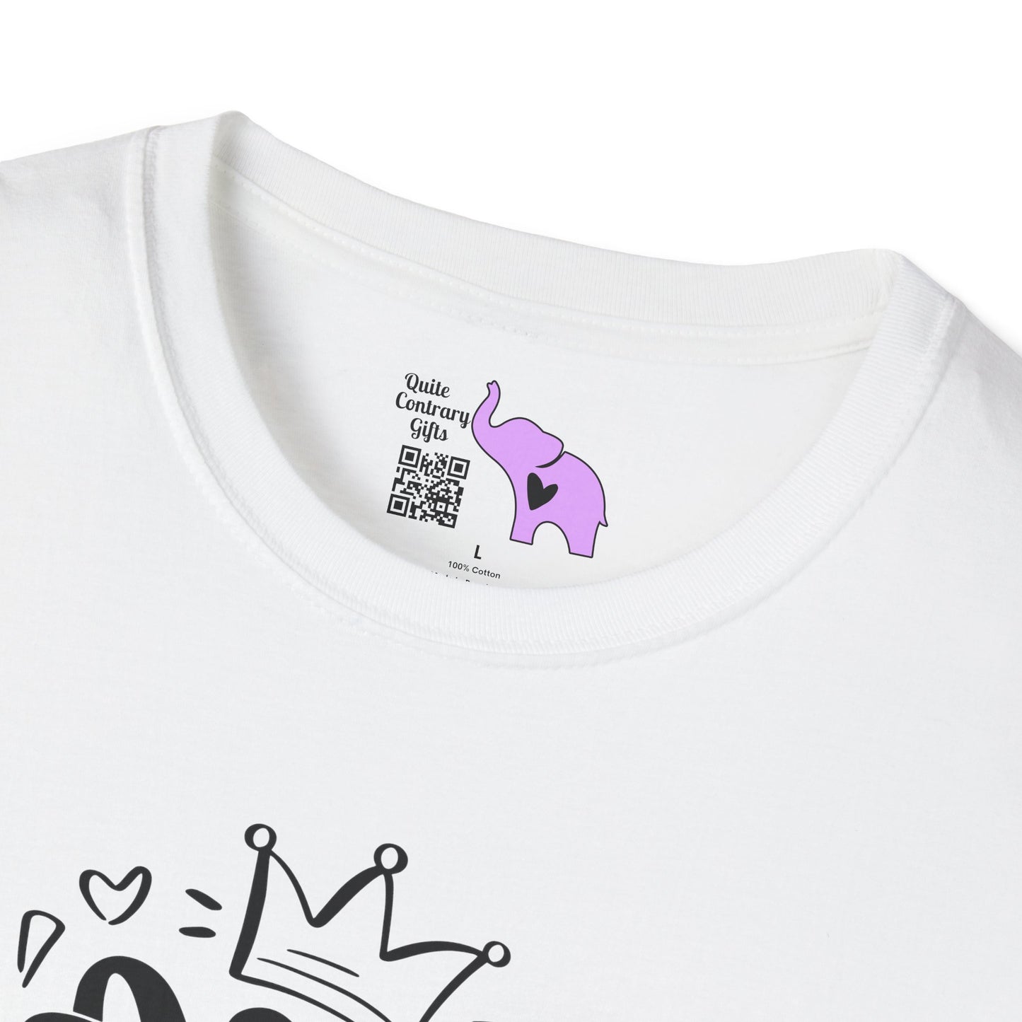 Selfie Queen (Mirror) Adult T-shirt