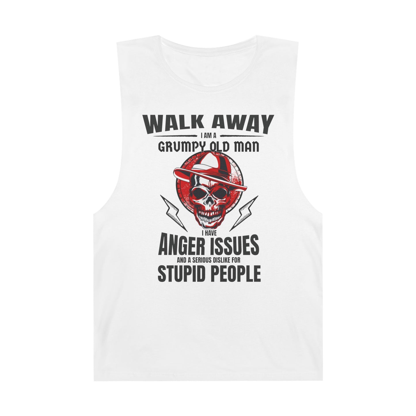 Walk Away I Am A Grumpy Old Man... Tank Top