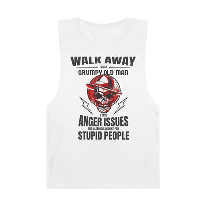 Walk Away I Am A Grumpy Old Man... Tank Top