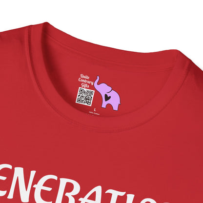 Generation X The One You Were Warned About Adult T-shirt