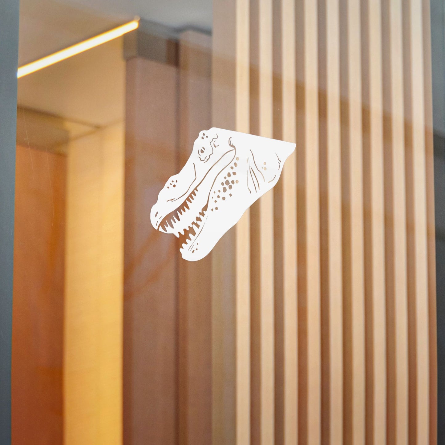 T-Rex Peek-A-Boo Decal