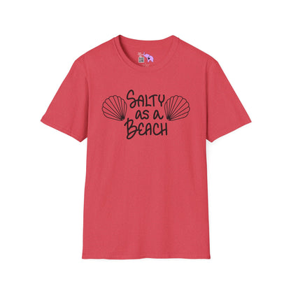 Salty As A Beach Adult T-shirt
