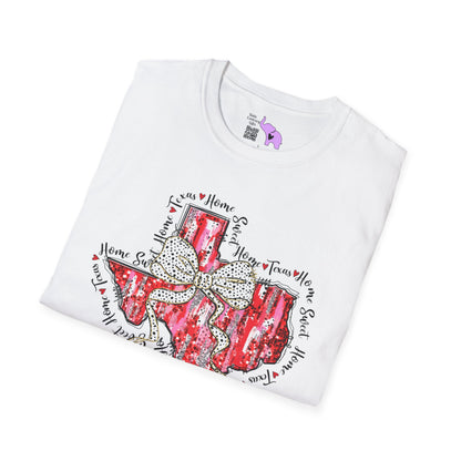 Home Sweet Home Texas Love Adult T-shirt