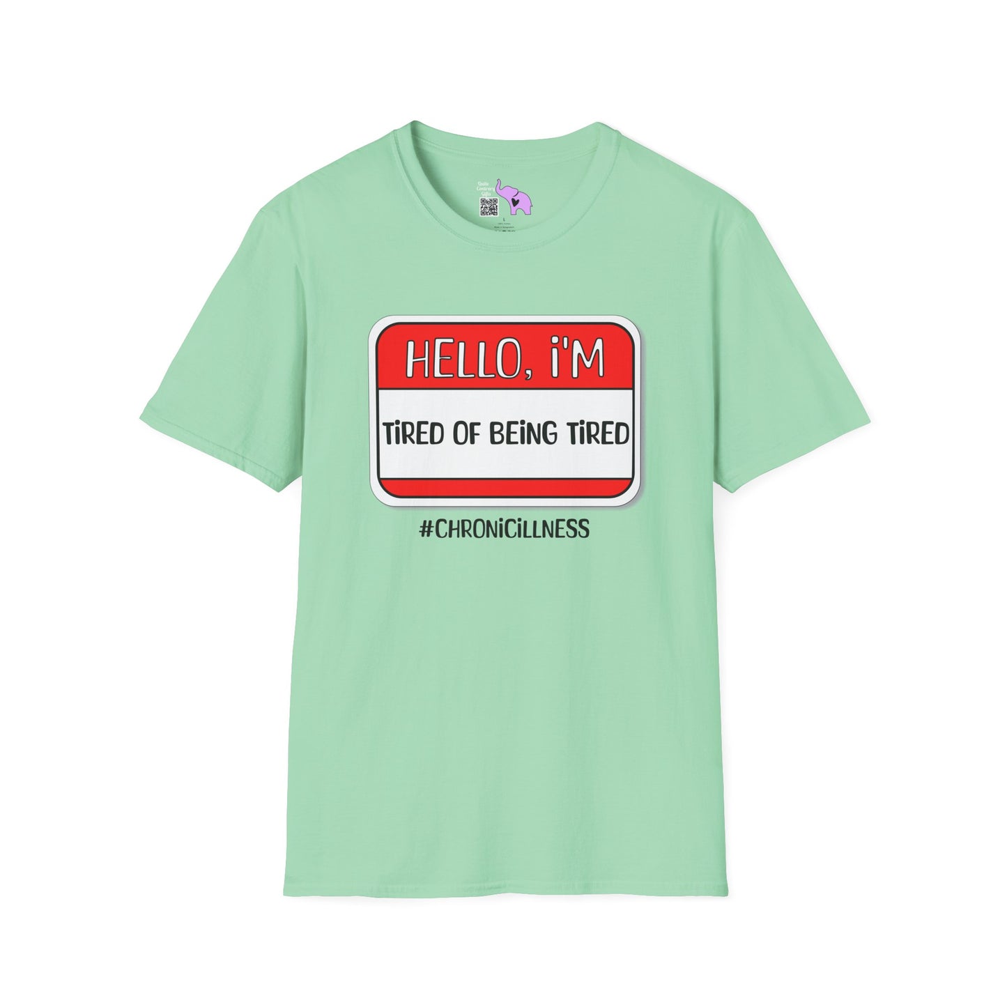 Hello, I'm Tired of Being Tired Adult T-shirt
