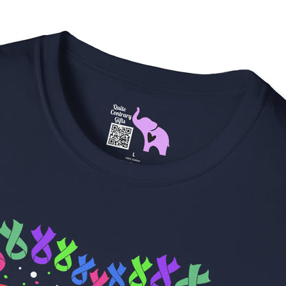 Fight Cancer in All Colors 12 Adult T-shirt