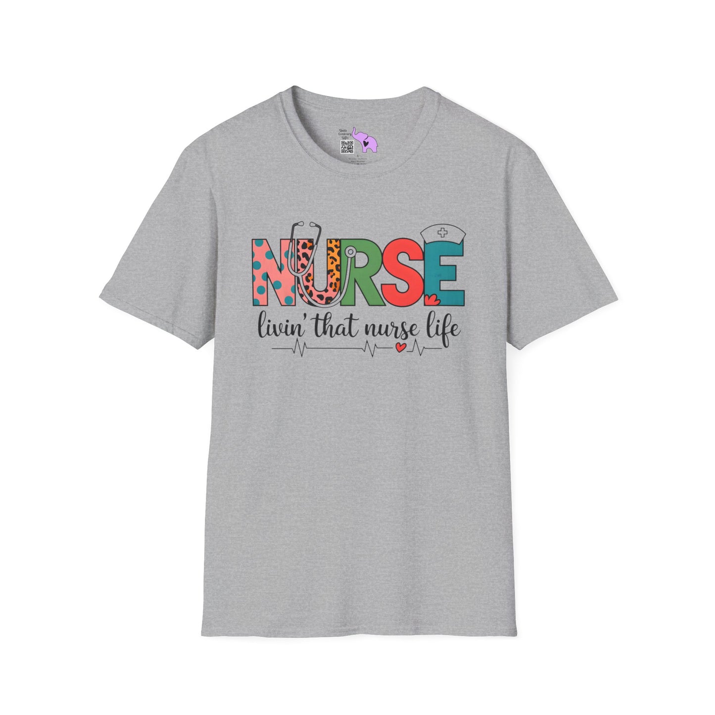 Nurse Livin' That Nurse Life Adult T-shirt