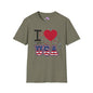 I Love The USA T-shirt