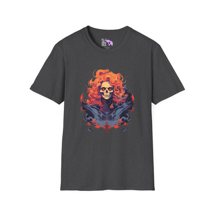 Creepy Ghost 8 Adult T-shirt