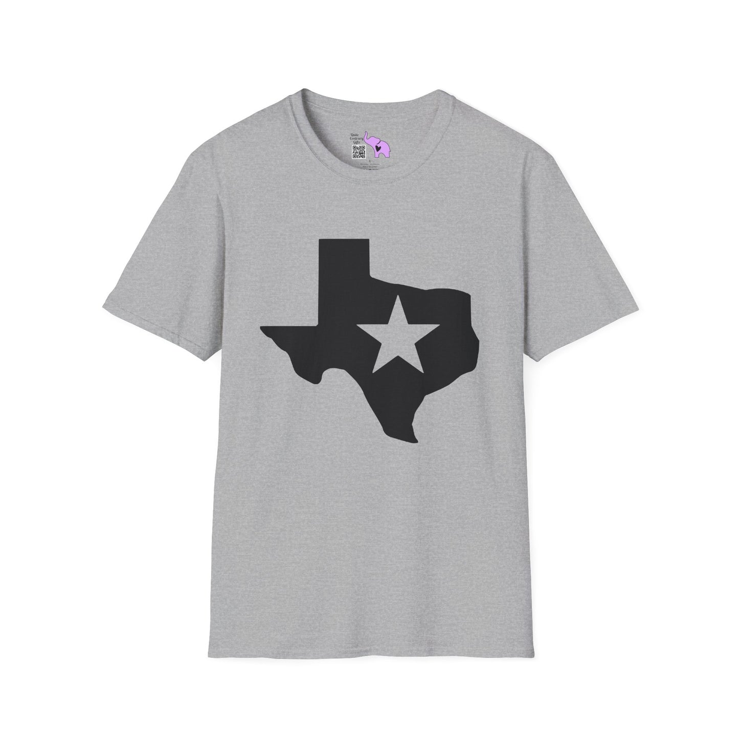 Texas w/Star Adult T-shirt
