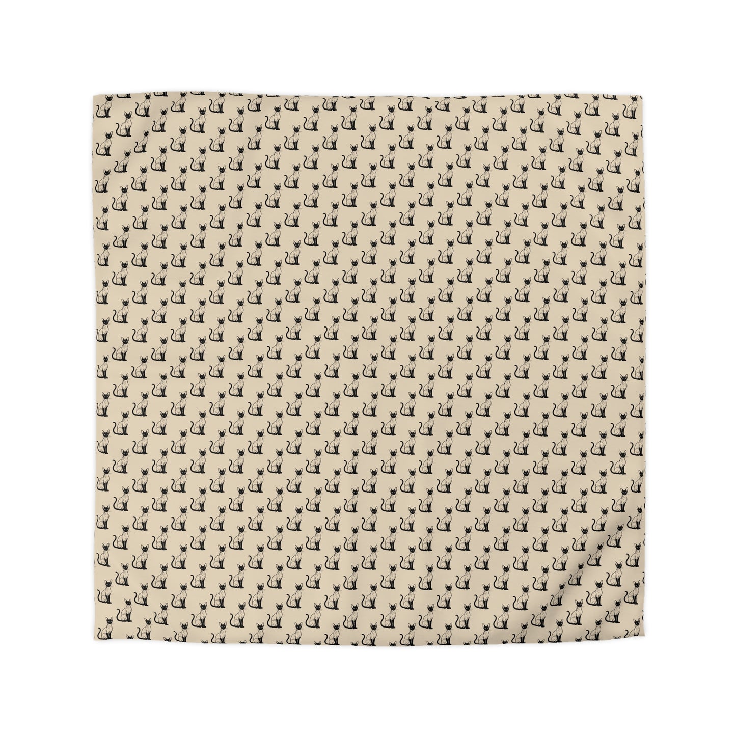 Siamese Charm – Sandy Dune Microfiber Duvet Cover