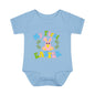 My First Easter (2) Infant Baby Rib Bodysuit