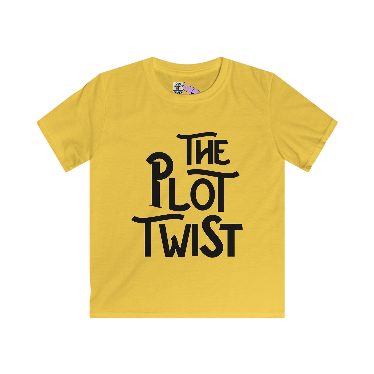 The Plot Twist (Fourth/Unplanned Sibling) Youth Softstyle Tee