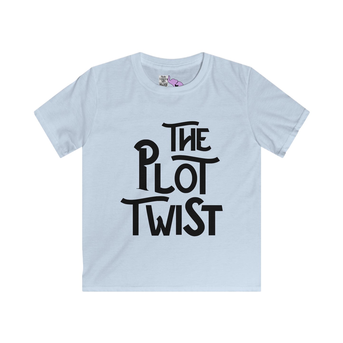 The Plot Twist (Fourth/Unplanned Sibling) Youth Softstyle Tee