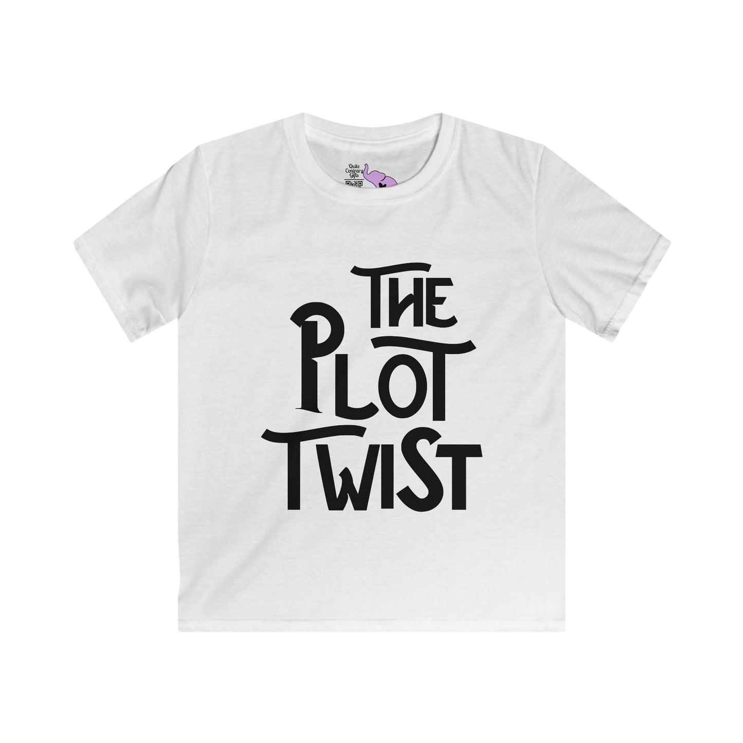The Plot Twist (Fourth/Unplanned Sibling) Youth Softstyle Tee