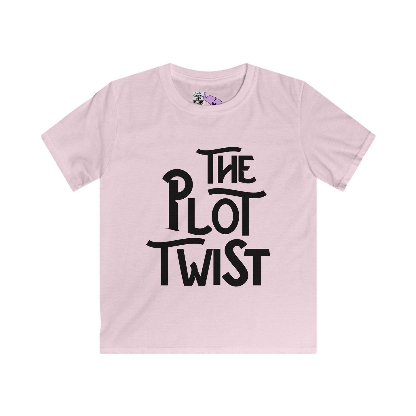 The Plot Twist (Fourth/Unplanned Sibling) Youth Softstyle Tee