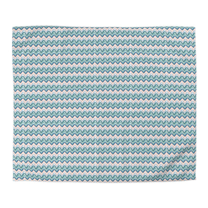 Serene Chevron Duvet Bedding Set