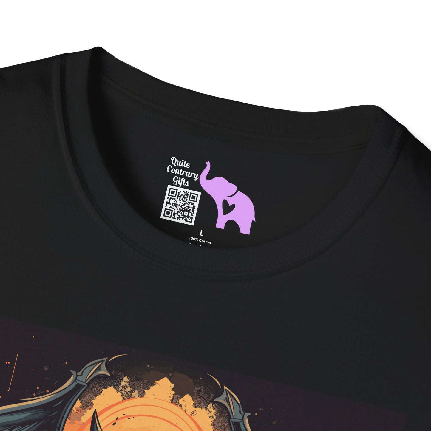 Creepy Bats Over Moon 5 T-shirt