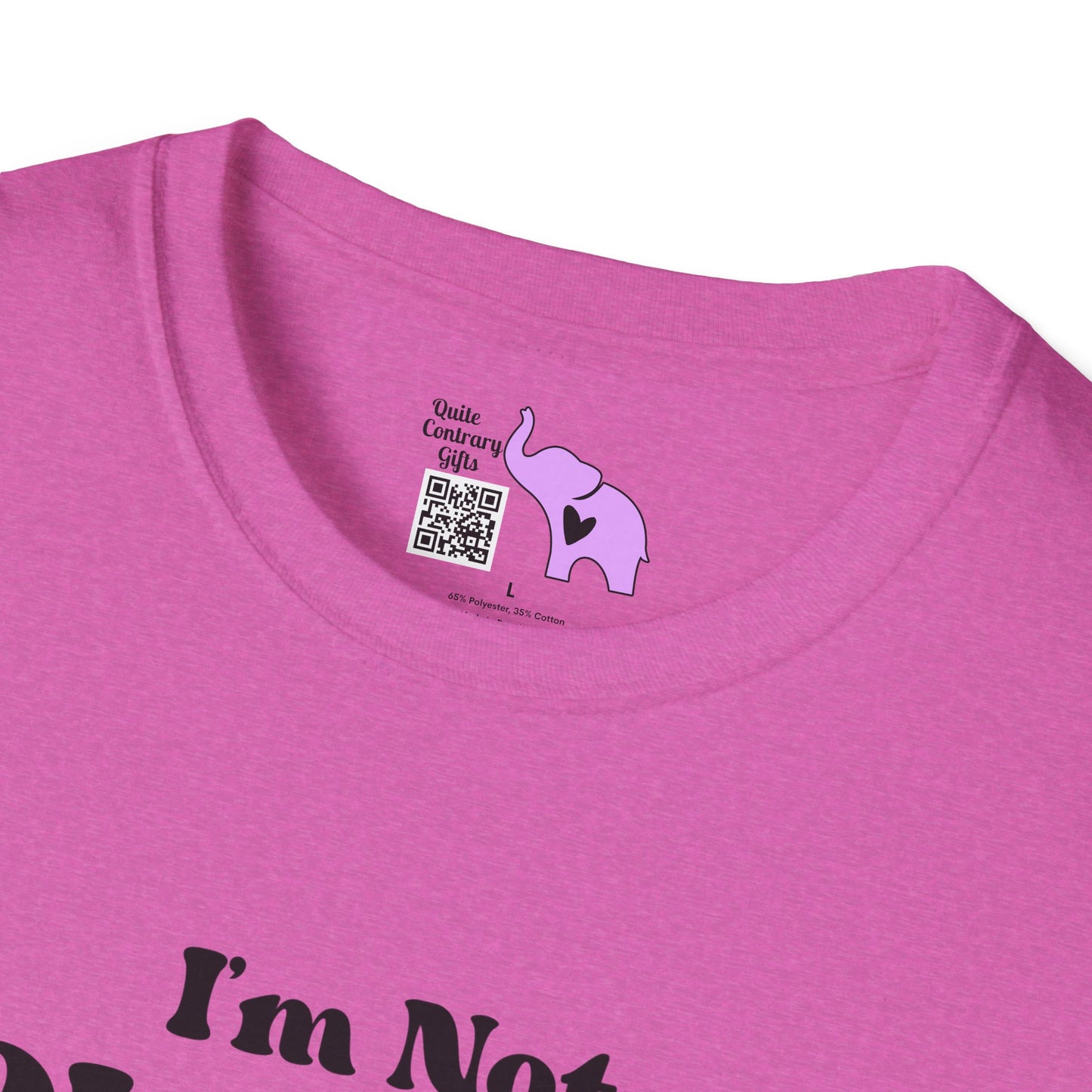I'm Not Clumsy Adult T-shirt