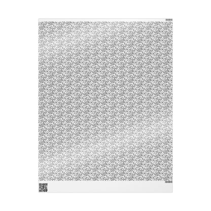 Grunge Scribbles Wrapping Paper