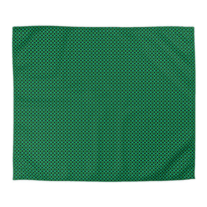 Clover Bloom Burst Microfiber Duvet Cover