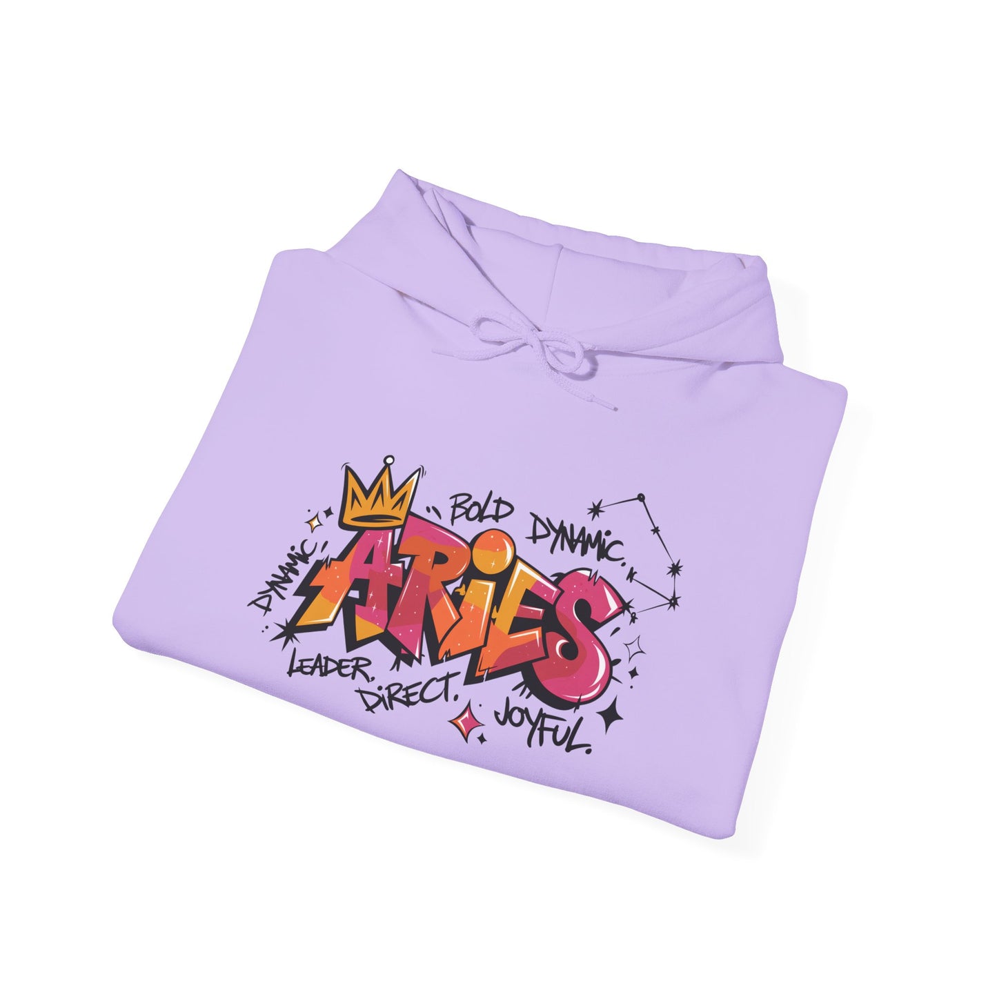 Aries Street Art Heavy Blend™ Hooded Sweatshirt