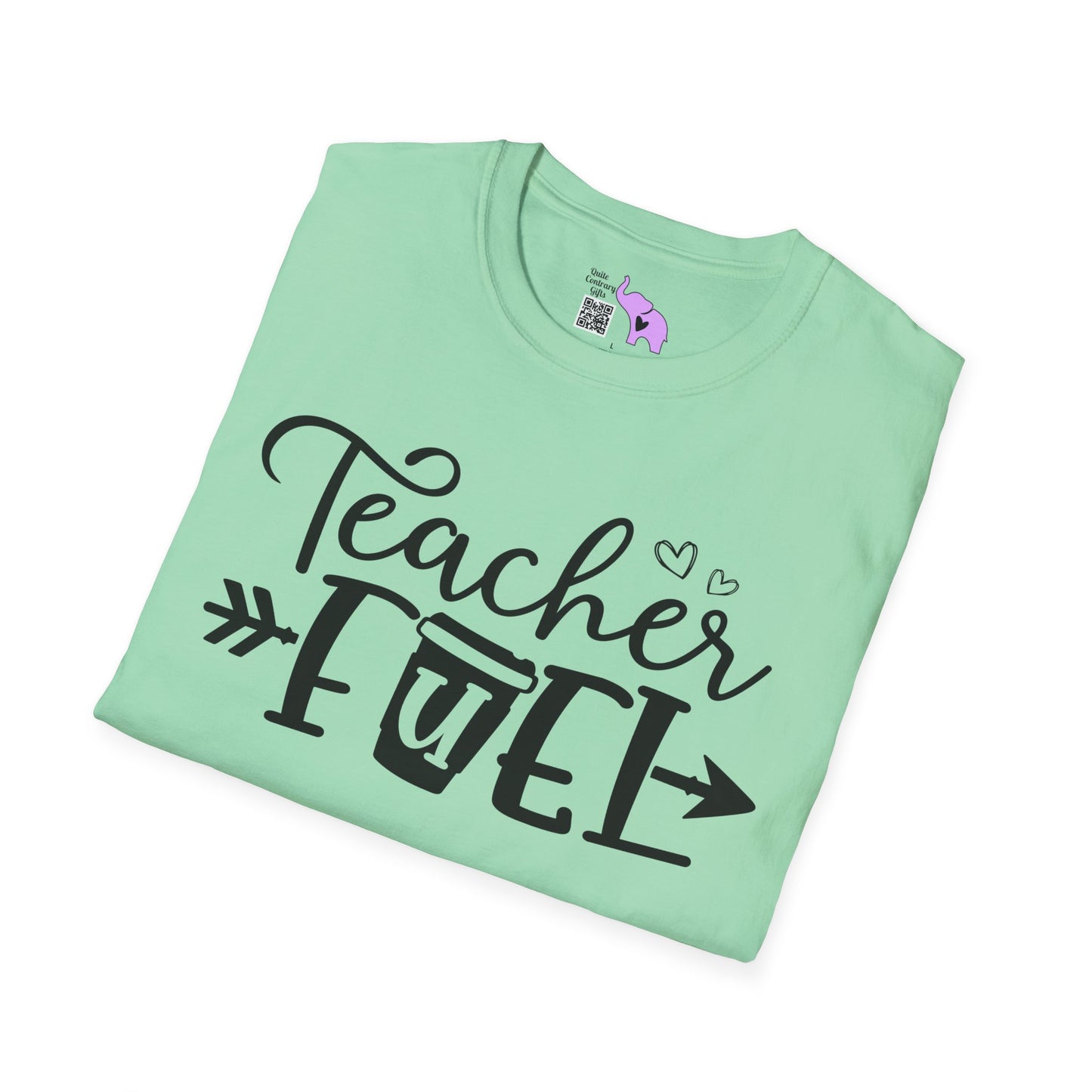 Teacher Fuel Adult T-shirt