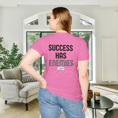Hatermade Success Has Enemies Adult T-Shirt