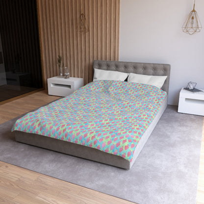 Strawberry Breeze Duvet Bedding Set