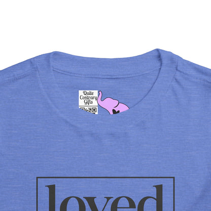 Loved Romans 5:8 Toddler Tee